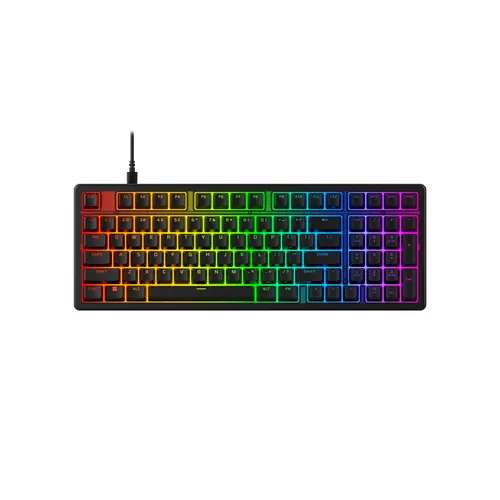 HyperX Origins 2 1800 klawiatura Gaming USB Czarny