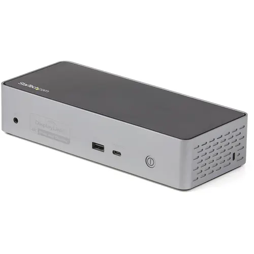 StarTech.com DK31C4DPPDUE stacja dokująca Przewodowa USB 3.2 Gen 2 (3.1 Gen 2) Type-C Czarny, Szary