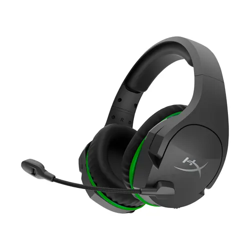 HyperX CloudX Stinger Core – bezprzewodowy zestaw słuchawkowy do gier (czarno-zielony) – Xbox