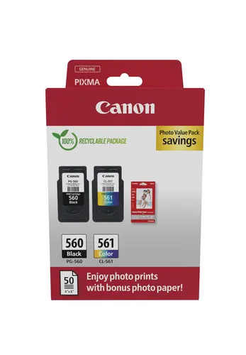 Canon 3713C008 nabój z tuszem 2 szt. Oryginalny Czarny, Cyjan, Purpurowy, Żółty