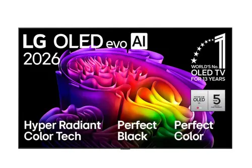 LG OLED77G61LW 195,6 cm (77") 4K Ultra HD Smart TV Wi-Fi Czarny