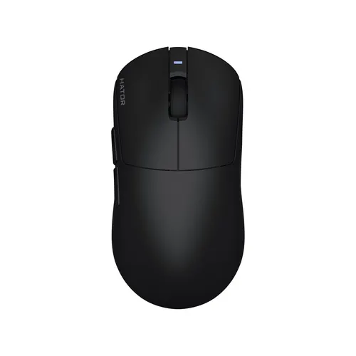 HATOR Quasar 3 Ultima 8K Wireless mysz gamingowa, 2.4 GHz + Bluetooth + USB, Optical 100M Switches, PixArt PAW3950, Web SyncHUB™, Czarna edycja