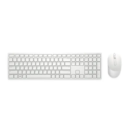 DELL Klawiatura i mysz Pro — KM5221W - US International (QWERTY) - biała (580-AKEZ)