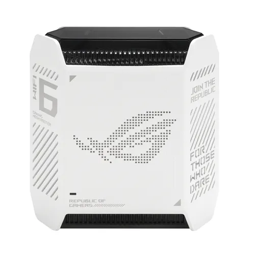 ASUS ROG Rapture GT6 Tri-band (2.4 GHz/5 GHz/5 GHz) Wi-Fi 6 (802.11ax) Biały 4 Wewnętrzny