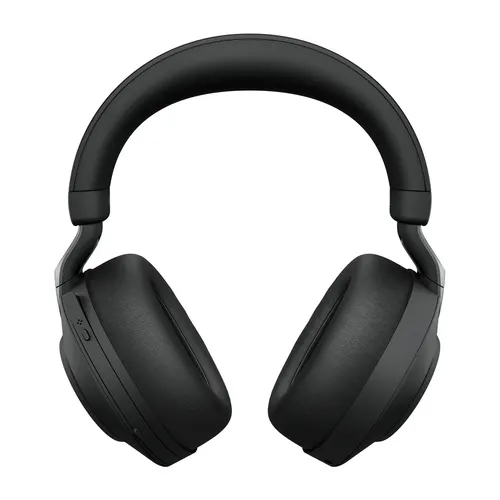 Jabra Evolve2 85 Zestaw słuchawkowy Bezprzewodowy Opaska na głowę Biuro/centrum telefoniczne USB Type-C Bluetooth Czarny, Microsoft Teams, bez stacji ładującej
