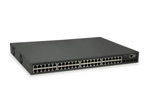 LevelOne GTP-5271 przełącznik sieciowy Zarządzany L3 Gigabit Ethernet (10/100/1000) Obsługa PoE Szary