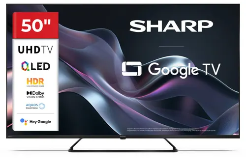 Sharp 50HP6265E Telewizor 127 cm (50") 4K Ultra HD Smart TV Wi-Fi Czarny