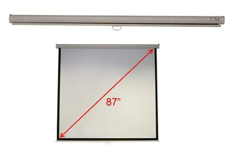 Acer M87-S01MW ekran do rzutnika 2,21 m (87") 1:1