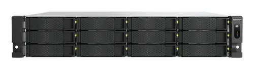 QNAP TS-H1277AXU-RP NAS Rack (2U) AMD Ryzen™ 7 32 GB DDR5 0 TB QuTS hero Czarny