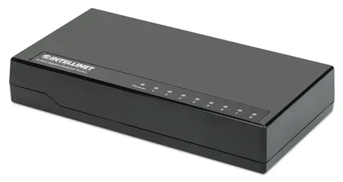 Intellinet 561754 przełącznik sieciowy Gigabit Ethernet (10/100/1000) Czarny