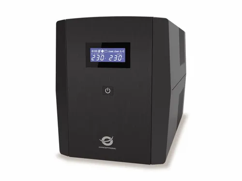 Conceptronic ZEUS08E zasilacz UPS Technologia line-interactive 1,5 kVA 900 W 6 x gniazdo sieciowe
