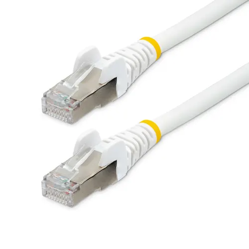 StarTech.com NLWH-10M-CAT6A-PATCH kabel sieciowy Biały S/FTP (S-STP) Okrągły