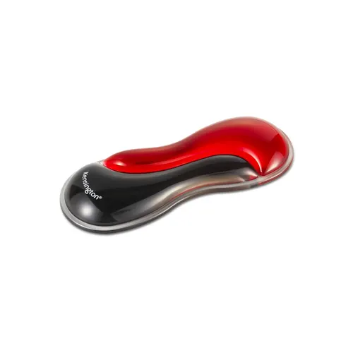 Kensington Żelowa podkładka pod nadgarstek Slim Duo Gel do myszy/trackballa - Czerwony