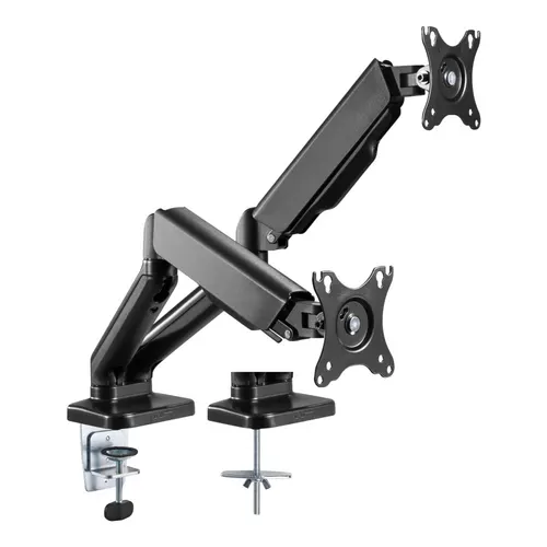 Techly ICA-LCD 462B uchwyt / stojak do monitorów 81,3 cm (32") Biurko Czarny