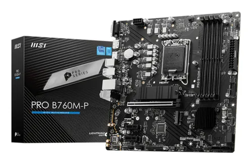 MSI PRO B760M-P płyta główna Intel B760 LGA 1700 micro ATX