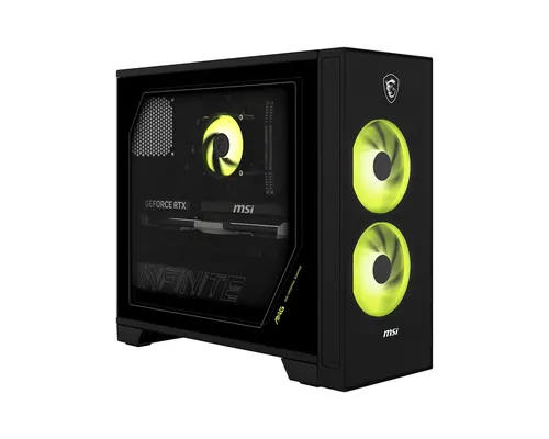 MSI MAG Infinite S AI 2NVL5-012XEU Intel Core Ultra 5 225F 16 GB DDR5-SDRAM 1 TB SSD NVIDIA GeForce RTX 5060 Desktop PC Czarny