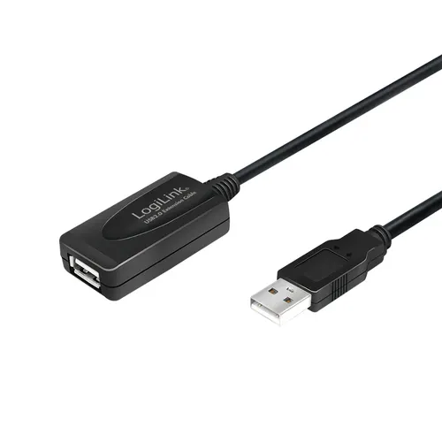 LogiLink UA0143 przejściówka do kabli USB Type-A Czarny