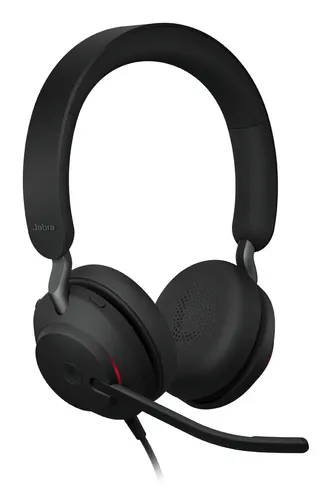Jabra Evolve2 40 SE Zestaw słuchawkowy Przewodowa Opaska na głowę Biuro/centrum telefoniczne USB Type-C / USB Type-A Czarny, stereo, UC