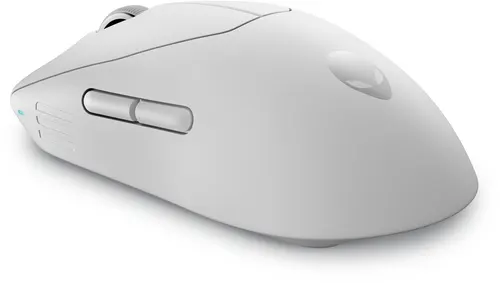 Alienware Pro Wireless Gaming Mouse myszka Oburęczny RF Wireless + USB Type-C Optyczny 26000 DPI, biały (Lunar Light)
