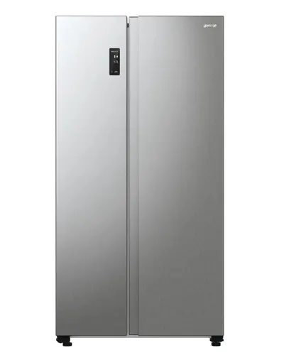 Gorenje NRR9185EAXL chłodziarko-zamrażarka otwierana obustronnie Wolnostojący 550 l Szary