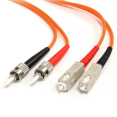 StarTech.com FIBSTSC2 kabel InfiniBand / światłowodowy 2 m ST SC Pomarańczowy