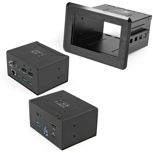 StarTech.com KITBZDOCK most do wideokonferencji av 3840 x 2160 px Przewodowa sieć LAN Czarny