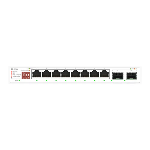 ASUS QG-U1080 Nie zarządzany 2.5G Ethernet (100/1000/2500) Biały