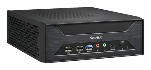 Shuttle XH810 komputer typu barebone Wielkość PC 3.5L Czarny Intel H810 LGA 1851 (Socket V1)