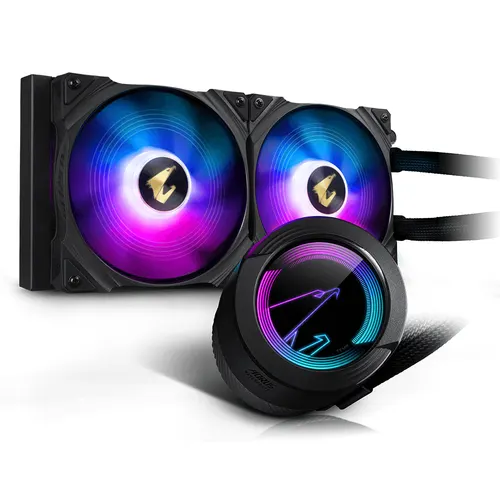 GIGABYTE AORUS WATERFORCE 280 Procesor Chłodnica cieczy all-in-one Czarny