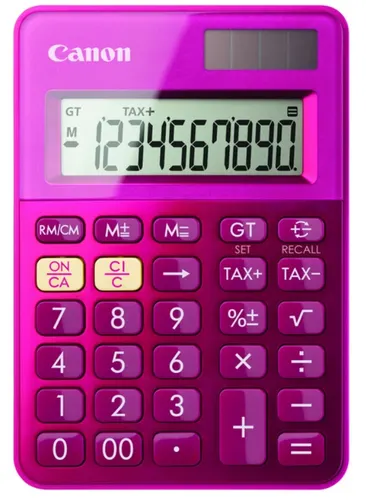 Canon LS-100K kalkulator Desktop Podstawowy kalkulator Różowy