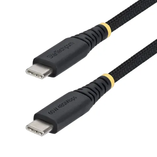 StarTech.com USB2CC3MNCBR kabel USB USB 2.0 3 m USB C 0,48 Gbit/s 60 W Czarny