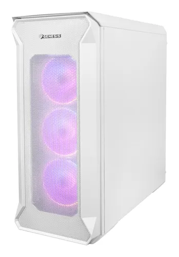 GENESIS Irid 505 ARGB V2 White Midi Tower Biały
