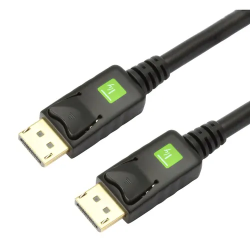 Techly 2m DisplayPort M/M Czarny