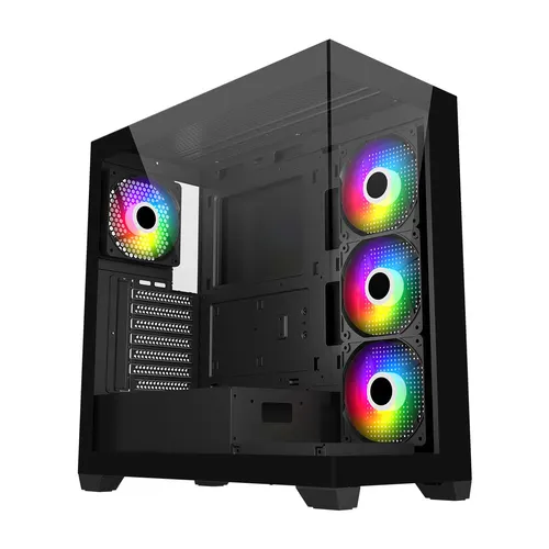 FSP M340-BA Midi Tower Czarny