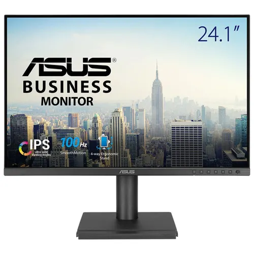 ASUS BE248QF monitor komputerowy 61,2 cm (24.1") 1920 x 1200 px WUXGA LED Czarny