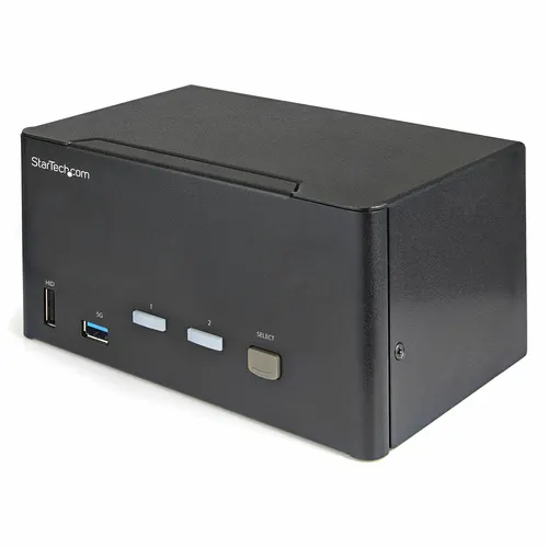 StarTech.com SV231TDPU34K przełącznik KVM Czarny