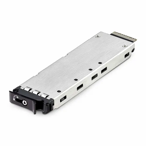 StarTech.com TR-M2-REMOVABLE-PCIE panel drive bay Taca napędu pamięci masowej Czarny, Srebrny