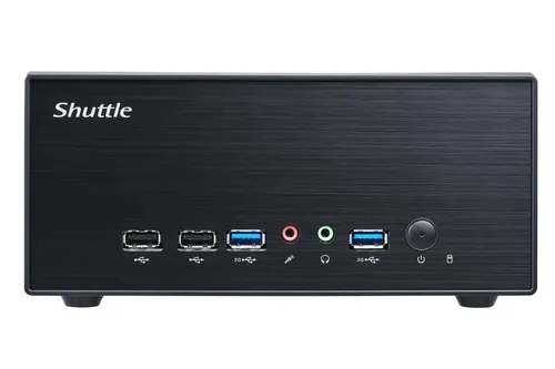 Shuttle XPС slim XH610G2 komputer typu barebone Desktop Czarny Intel H610 LGA 1700