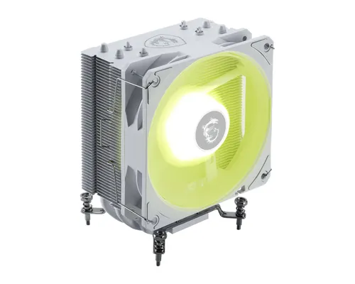 MSI MAG COREFROZR AA13 WHITE system chłodzenia komputerów Procesor Chłodnica powietrza 12 cm Biały 1 szt.