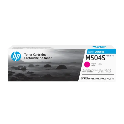 Samsung Oryginalny purpurowy toner HP CLT-M504S