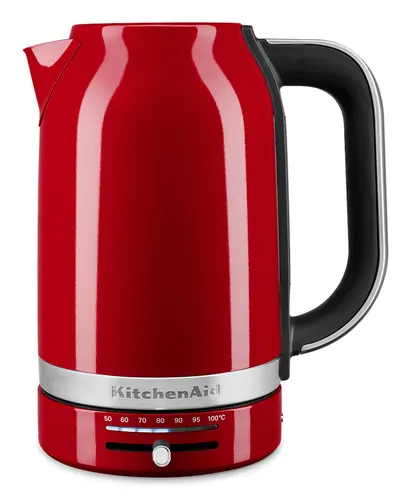 KitchenAid 5KEK1701EER czajnik elektryczny 1,7 l 2400 W Czarny, Czerwony, Stal nierdzewna