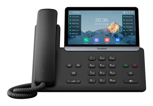 Yealink T77U telefon VoIP Czarny LCD
