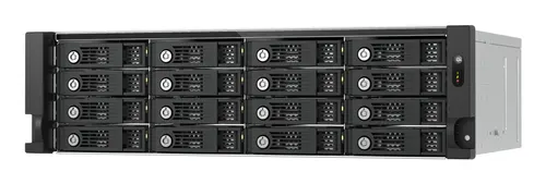 QNAP TL-R1600PES-RP obudowa do dysków twardych Obudowa HDD/SSD Czarny, Szary 2.5/3.5"