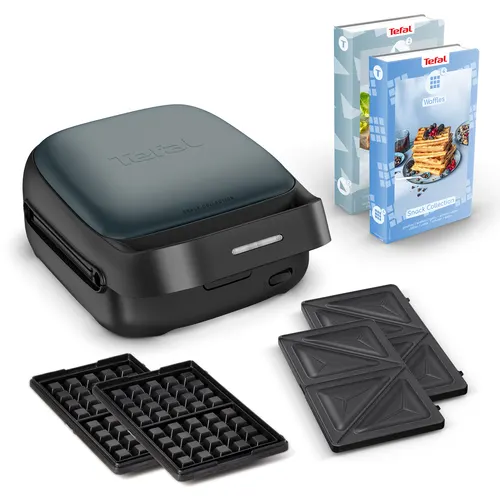 Tefal SW862BF0 toster 700 W Czarny, Ciemny Zielony