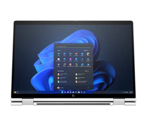 HP Elite x360 G11 Intel Core Ultra 7 155H Hybryda (2w1) 35,6 cm (14") Ekran dotykowy WUXGA 16 GB LPDDR5x-SDRAM 512 GB SSD Wi-Fi 6E (802.11ax) Windows 11 Pro AI PC Srebrny