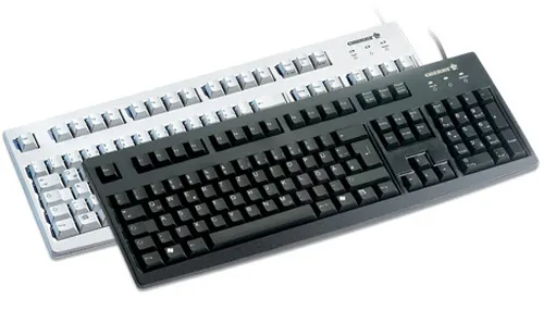CHERRY Comfort keyboard USB, SF klawiatura QWERTY Szary