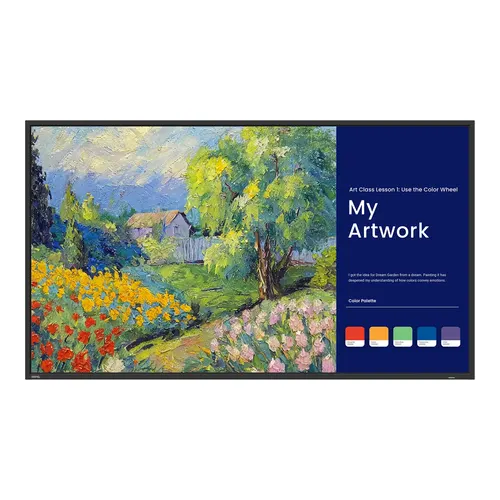 BenQ SL4304 Płaski panel Digital Signage 109,2 cm (43") LCD 500 cd/m² 4K Ultra HD Czarny Procesor wbudowany Android