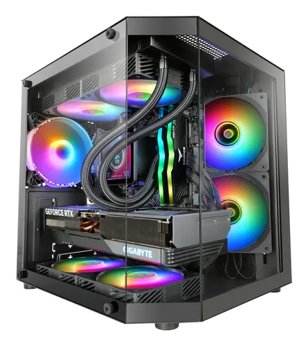 Mars Gaming MC-3TLITE Mini Tower Czarny