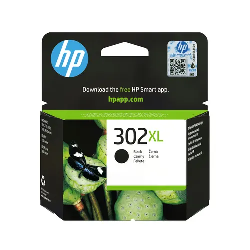 HP Oryginalny wkład atramentowy 302XL, czarny XL