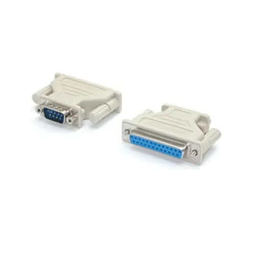 StarTech.com Adapter DB9M - DB25F Beżowy